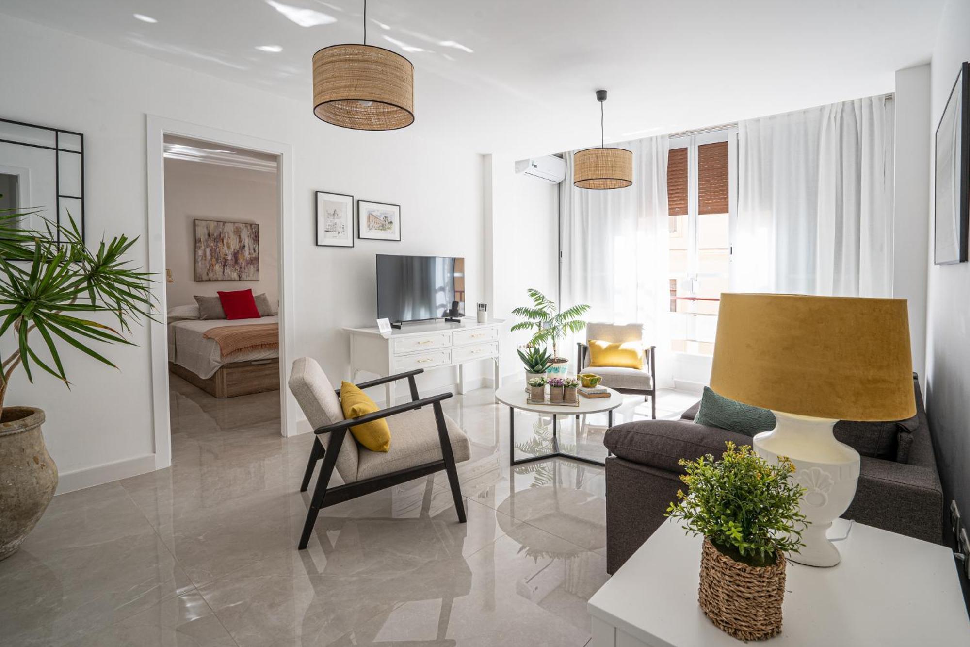 Apartment Center Soho Deluxe Málaga Exterior foto